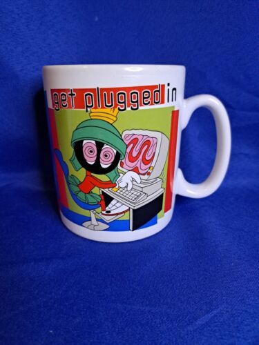 Giant Jumbo 26oz. Vintage 1996 Warner Bros. Marvin Martian I Resolve Coffee Mug - £33.54 GBP