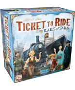 Ticket to Ride Rails &amp; Sails Board Game - Train Route-Building Strategy ... - £64.80 GBP