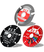 3Pack 4 1/2 Inch Cut off Wheel for Wood/Metal/Marble/Plastic-7/8 Inch Ar... - £21.98 GBP