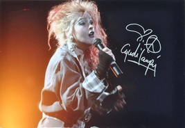 Cyndi Lauper Signed Photo - Time After Time - Girls Just Want To Have Fun w/COA - £125.23 GBP