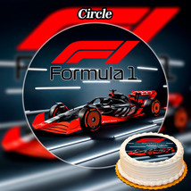 Edible Formula 1 Cake Topper Personalised - $9.99