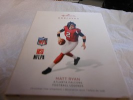 Hallmark Keepsake Matt Ryan - NFL Atlanta Falcons&quot; 2018 Ornament NEW 24 ... - €7,58 EUR
