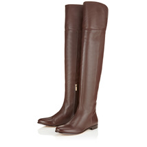 Autumn ROME Shoes Women Zipper Genuine Leather Round Toe Booties Fashion Female  - £165.15 GBP