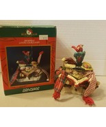 Kurt Adler SNOWTOWN - SNOWFOLK LOVING COUPLE &amp; Kid Figurine  Christmas J... - $34.23 CAD