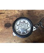 Vtg Realistic Chrysler Rubber Tread Tire &amp; Rim Tape Measure Advertising ... - $20.31 CAD