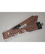 Antonia Collection 100% Silk Tie Set ~ Blue/Orange - $23.99