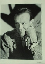 Fred Astaire Signed Autographed Book Page Photo w/coa - $289.00