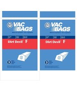 Dirt Devil Vacuum Bags Style F 6  Pack by DVC - $11.92 CAD