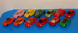 Maisto Matchbox Golden Wheels Johnny Lightning Lot of 12 Volkswagen New Beetle - £7.72 GBP