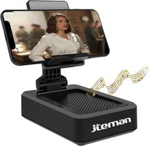 Cell Phone Stand W/Wireless Bluetooth Speaker &amp; AntiSlip Base HD Surround Sound  - £54.34 GBP