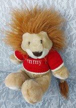 Commonwealth Tommy Hilfiger Lion Brown Red Sweater Plush Stuffed Animal ... - $14.84