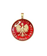 Handmade Polish Eagle Pendant - $65.00