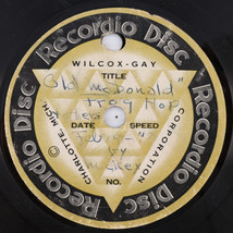 Recordio Disc Self Recorded Record in 1947 6-1/2&quot; 78 RPM Record Wilcox-Gay - $22.21