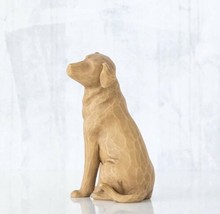 Love My Dog Light Figure Sculpture Hand Painting Willow Tree By Susan Lordi - £46.98 GBP