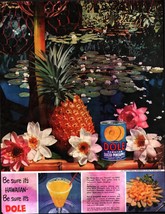 Honolulu Oahu Hawaii Dole Pineapples 1953 Print Ad d9 - £19.27 GBP