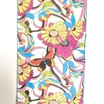 Butterflies Floral Mod Colorful Head Scarf 42x8in - $10.95
