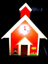 Vintage 1971 Fisher Price Little People Play Family School House #923 - £25.40 GBP