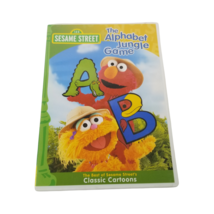 Sesame Street The Alphabet Jungle Game DVD Zoe Elmo ABC Classic Cartoons Henson - $7.94