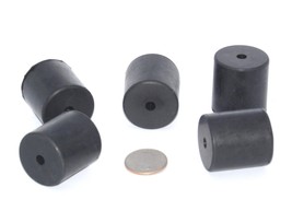 1/4&quot; x 1 1/4&quot; x 1 3/8&quot; XL Rubber Spacers Isolator Dampeners  Various pack sizes - £10.80 GBP+