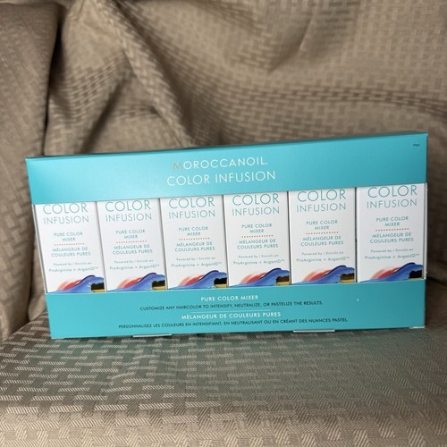 Moroccan Oil Color Infusion Pure Hair Color Mixer 6 BOX SET Yellow Viole... - $29.99