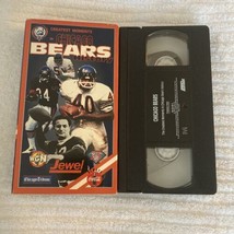 Greatest Moments In Chicago Bears History VHS Tape Rare 75 Years Payton ... - $3.99