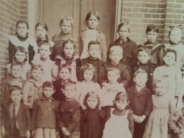 Antique Victorian Photograph School Children Fashion Sweet Likely Lancaster Pa - £33.53 GBP