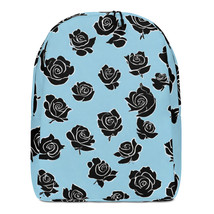 Women&#39;s Minimalist Backpack - Blue/Black - £41.25 GBP
