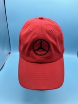 Mercedes 47 Brand Hat Cap Strapback Red Black Logo Mercedes-Benz - £8.23 GBP