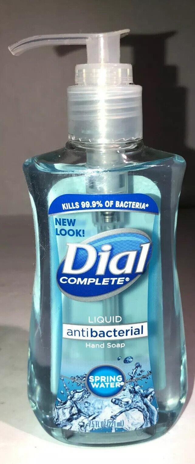 Primary image for Dial Complete Liquid Hand Soap Spring Water 1ea 7.5FL OZ Blt-RARE-New-Ship24HRS
