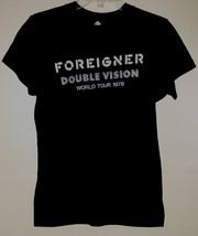 Foreigner Band Concert Shirt Vintage 1978 Double Vision Single Stitched MEDIUM - £156.61 GBP