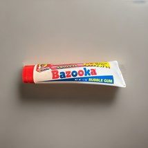 Vintage TOPPS 1992 topps  BAZOOKA BUBBLE GUM SQEEZE TUBE - $368.88 MXN