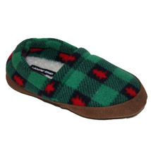 Lands End Kids Size 13, Fleece Indoor/Outdoor Holiday Slippers, Christmas Tree - £15.97 GBP