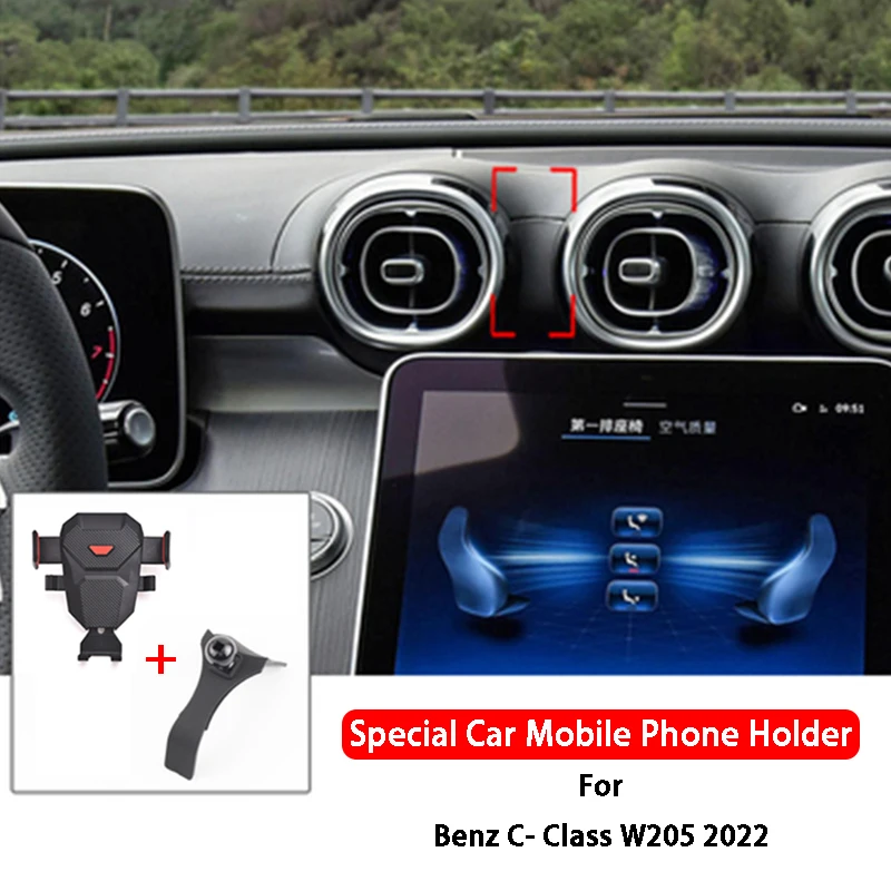 Car Dashboard Mobile Phone Navigation Holder Car Phone Holder For Mercedes Benz - £22.32 GBP