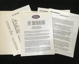 Smithereens Blow Up Album Release Press Kit w/Biography, Tour Dates, Folder - $15.00