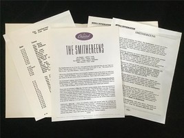 Smithereens Blow Up Album Release Press Kit w/Biography, Tour Dates, Folder - £11.72 GBP