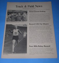 Dan Waern Brian Hewson Track &amp; Field News Magazine Vintage October 1958 ... - £23.58 GBP