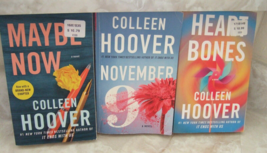 3 Colleen Hoover Novels Contemporary Women Fiction Romance Adventure - £10.04 GBP