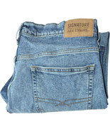 Levis Jeans Strauss Signature Loose Straight Denim Mens 38x28.5 Blue Levi - $29.70