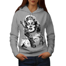 Wellcoda Woman Fab Legend Womens Hoodie, Iconic Casual Hooded Sweatshirt - £28.59 GBP