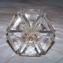 Large Door Knob-Shaped Clear Glass Stopper - $14.00