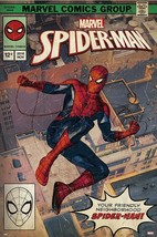 Spiderman Poster Comic Book Cover Spider Man - $9.11