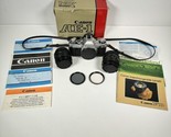 Canon AE-1 Camera W/ 2 FD Lenses 50mm 1.4 + 28mm 2.8 + Original Box Nice... - £156.90 GBP
