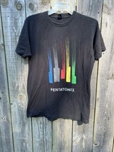 Pentatonix 2018 Concert Tour Tee Tshirt Shirt Medium M Med black - £8.01 GBP