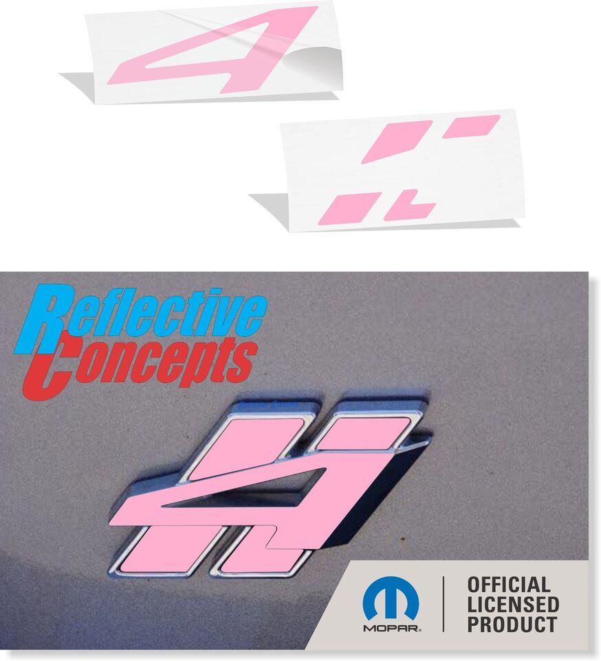 AWD "4Rhombi"  Emblem Overlay Decal for 2018-2024 Dodge Durango AWD