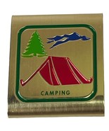 BOY SCOUTS OF AMERICA CAMPING METAL BELT SLIDE MERIT CLIP - $4.97 CAD