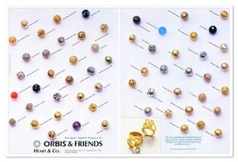 ORBIS Ron Hartgrove Designer Sphere Project II Vintage 1997 2-Page Magazine Ad - £9.88 GBP