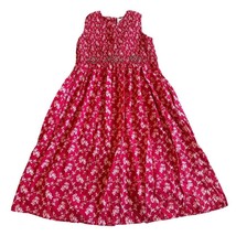 April Cornell Cornelloki Floral Dress Vintage Embroidered Size 9/10 Girl&#39;s - £37.64 GBP