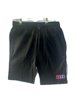 NEW. NEFF Block Logo Sweat Shorts Fleece Unisex Drawstring Pockets Size ... - $294.94 MXN