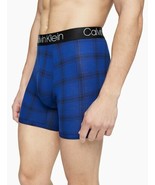 Calvin Klein Men&#39;s Ultrasoft Stretch Modal Boxer Briefs Rocky Plaid Sail... - €17,62 EUR