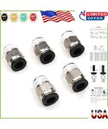 Precision 1/4&quot; OD x 1/2&quot; NPT Push-Fitting Set - Fast and Reliable Connec... - $39.86 CAD